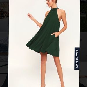 Lulus dress worn twice!! With pockets!